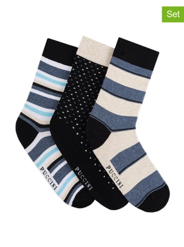 Puccini 3er-Set: Socken in Bunt
