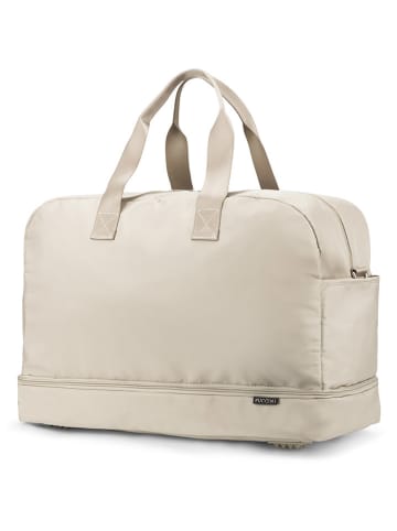 Puccini Torba sportowa w kolorze kremowym - 50 x 36 x 24 cm