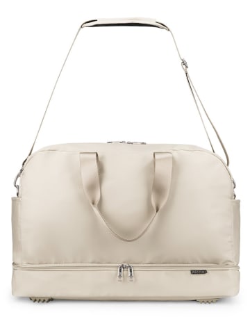 Puccini Sporttasche in Creme - (B)50 x (H)36 x (T)24 cm