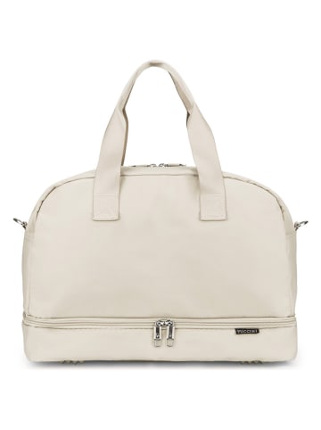 Puccini Torba sportowa w kolorze kremowym - 40 x 30 x 20 cm