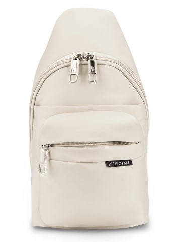 Puccini Rucksack in Creme - (B)18 x (H)30 x (T)6 cm
