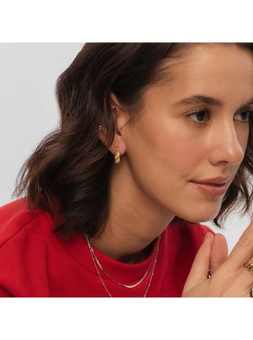 Ania Kruk Pozłacane kolczyki-kreole