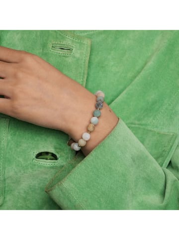 Ania Kruk Pozłacana bransoletka z kamieniami szlachetnymi