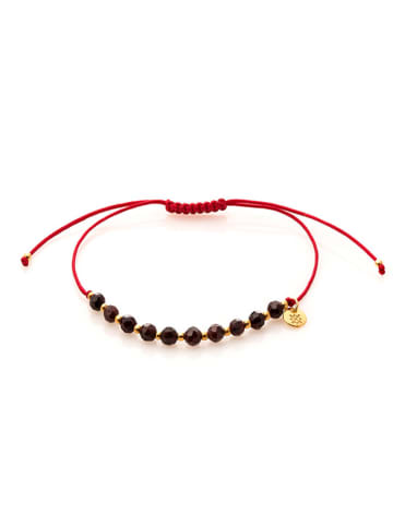 Ania Kruk Armband in Rot mit Edelsteinen