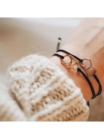 Ania Kruk Armband in Schwarz mit Schmuckelementen