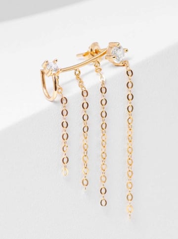 Ania Kruk Vergold. Ohrstecker mit Edelsteinen