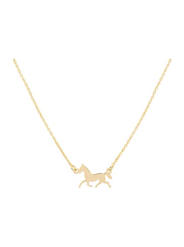 Ania Kruk Pozłacany naszyjnik z elementem ozdobnym - dł. 40 cm