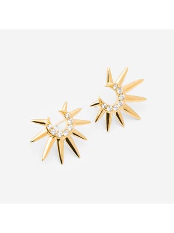 Ania Kruk Vergold. Ohrstecker mit Edelsteinen