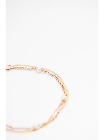 Ania Kruk Pozłacana bransoletka z elementami ozdobnymi