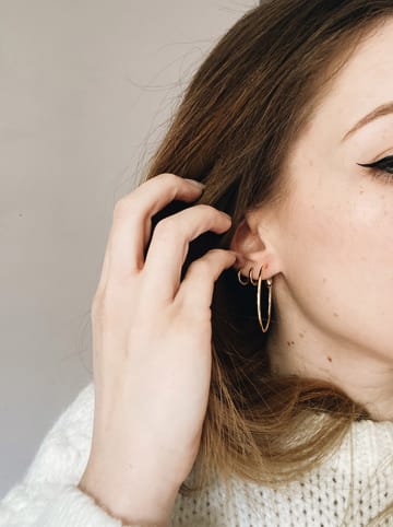 Ania Kruk Vergold. Creolen