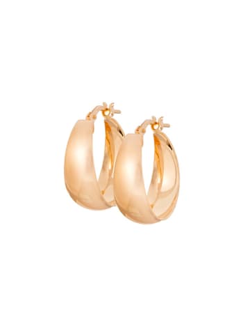 Ania Kruk Pozłacane kolczyki-kreole