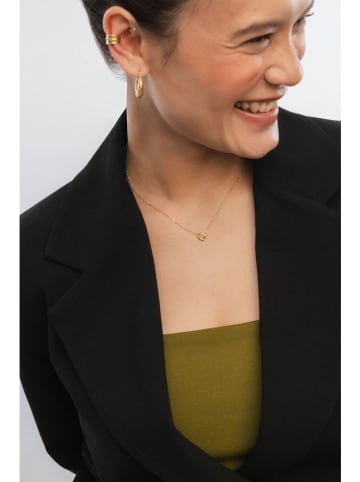 Ania Kruk Pozłacany naszyjnik z elementem ozdobnym - dł. 42 cm