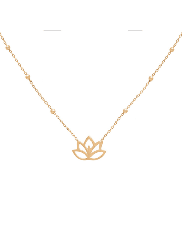 Ania Kruk Pozłacany naszyjnik z elementem ozdobnym - dł. 42 cm