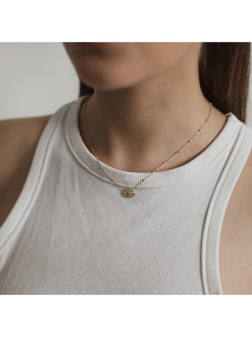 Ania Kruk Vergold. Halskette mit Schmuckelement - (L)42 cm