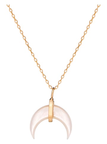 Ania Kruk Złoty naszyjnik z zawieszką - dł. 40 cm