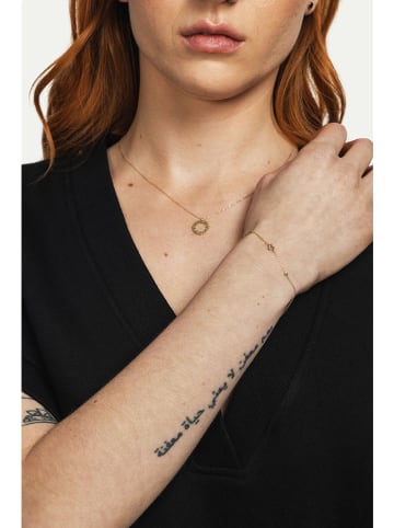 Ania Kruk Złota bransoletka z elementami ozdobnymi