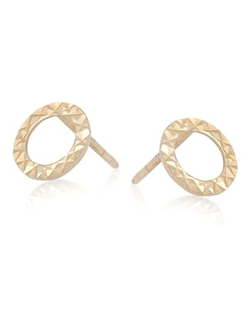 Ania Kruk Złote kolczyki-wkrętki