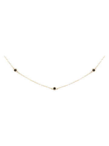 Ania Kruk Gold-Halskette mit Schmuckelementen - (L)35 cm