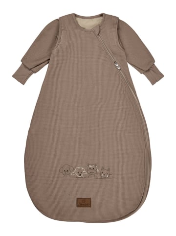 Sterntaler® Babyschlafsack "Bauernhof" in Hellbraun