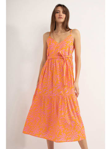 Josephine & Co Jurk "Dieter" oranje/roze