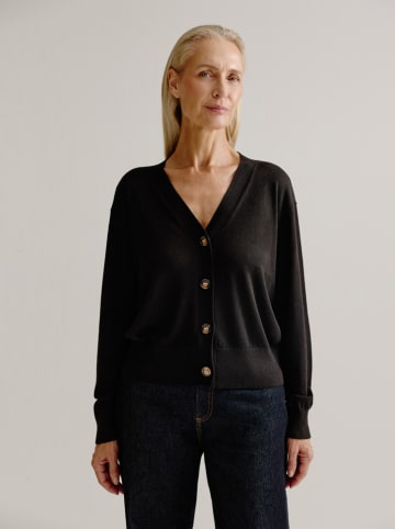 Josephine & Co Kardigan "August" w kolorze ciemnobrązowym