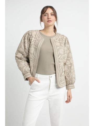 Josephine & Co Tusssenjas "Daaf" olijfgroen/crème