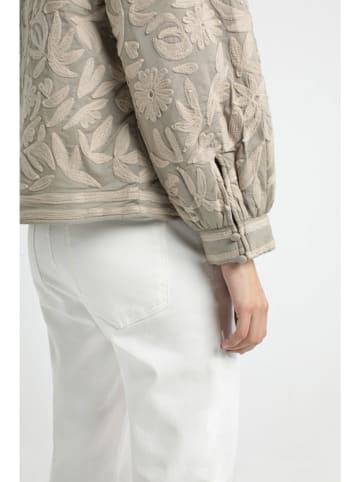 Josephine & Co Übergangsjacke "Daaf" in Oliv/ Creme