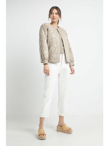 Josephine & Co Tusssenjas "Daaf" olijfgroen/crème