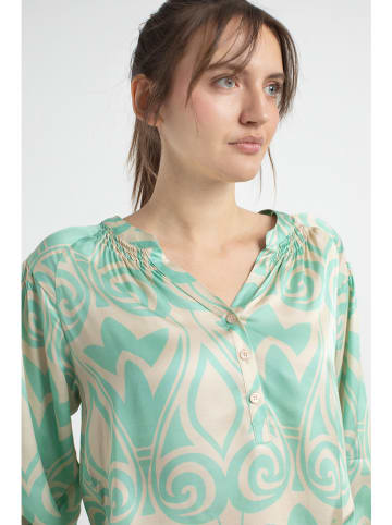 Josephine & Co Bluse "Jillian" in Mint/ Beige