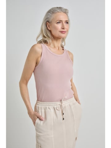 Josephine & Co Top "Doutzen" w kolorze szaroróżowym
