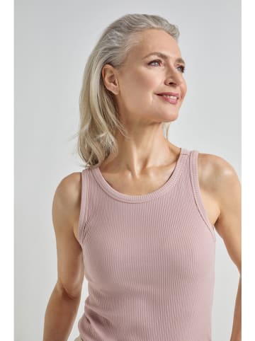 Josephine & Co Top "Doutzen" w kolorze szaroróżowym