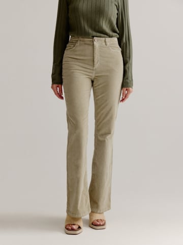 Josephine & Co Dżinsy "Alessandro" - Slim fit - w kolorze oliwkowym