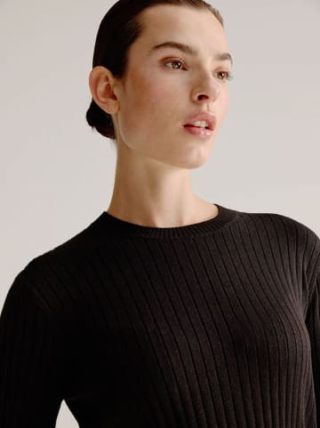 Josephine & Co Sweter "Lili" w kolorze ciemnobrązowym