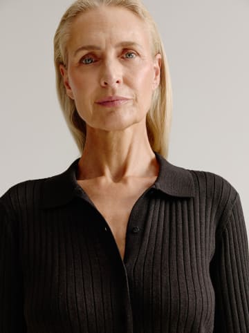 Josephine & Co Kardigan "Lila" w kolorze ciemnobrązowym