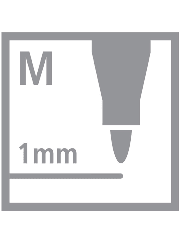 STABILO Mazaki premium (12 szt.) "STABILO Pen68 Colorparade"