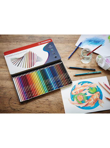 STABILO Aquarell-Buntstifte "Aquacolor" - 36 Stück
