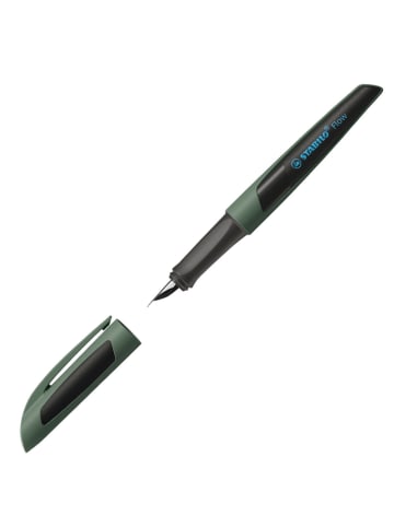 STABILO Pióro wieczne "STABILO Flow Sporty" w kolorze oliwkowo-czarnym