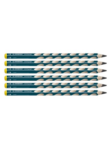 STABILO Bleistifte für Linkshänder "STABILO EASYgraph" - 6 Stück