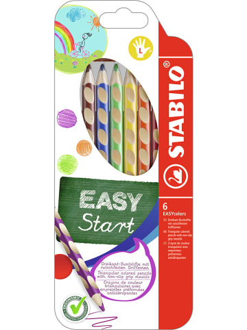 STABILO Ergonomische Buntstifte - Linkshänder "STABILO EASYcolors"- verschiedene Farben