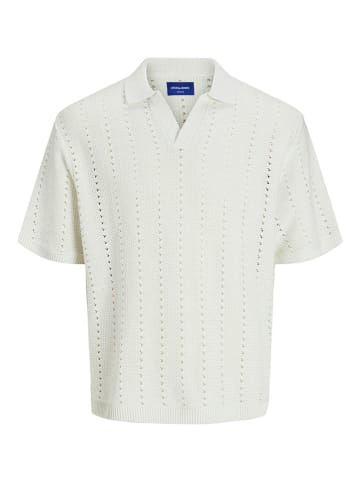 JACK & JONES Junior Koszulka polo "Paros" w kolorze kremowym
