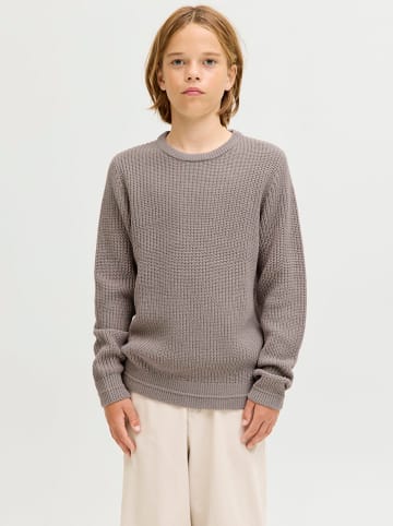 JACK & JONES Junior Sweter "Kaito" w kolorze beżowym