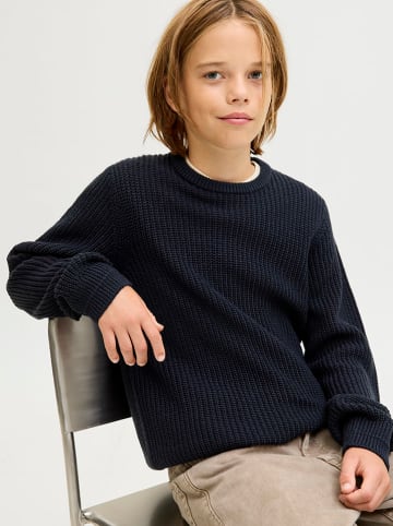 JACK & JONES Junior Pullover ''Kaito'' in Dunkelblau