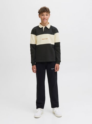 JACK & JONES Junior Poloshirt "Bro" zwart/beige