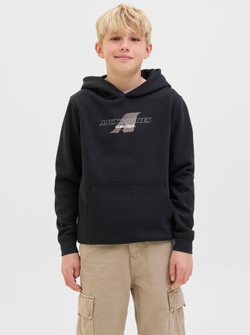 JACK & JONES Junior Hoodie "Tier" zwart