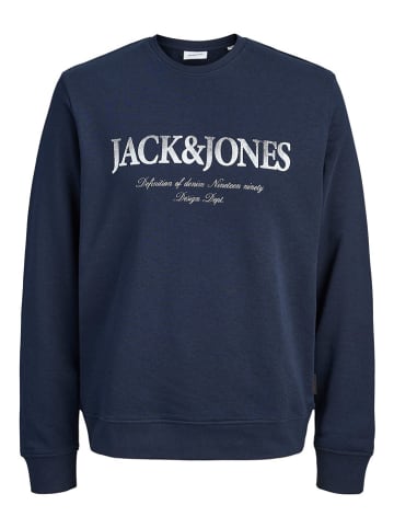 JACK & JONES Junior Sweatshirt "Devin" in Dunkelblau