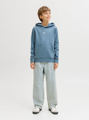 JACK & JONES Junior Hoodie "Corp" in Hellblau