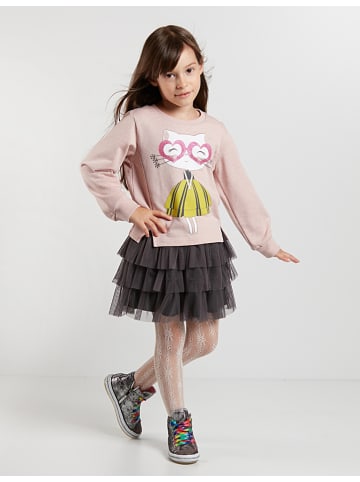 Denokids 2tlg. Outfit "Star Glasses" in Rosa/ Anthrazit