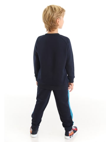Denokids 2tlg. Outfit "Shark Boy" in Dunkelblau/ Blau