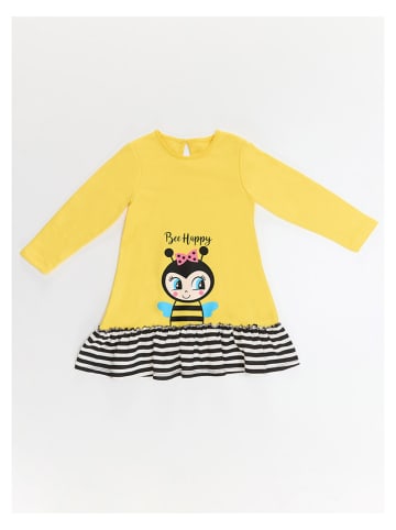 Denokids Sukienka w kolorze żółtym