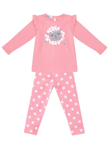 Denokids 2tlg. Outfit "Little Lamb" in Rosa
